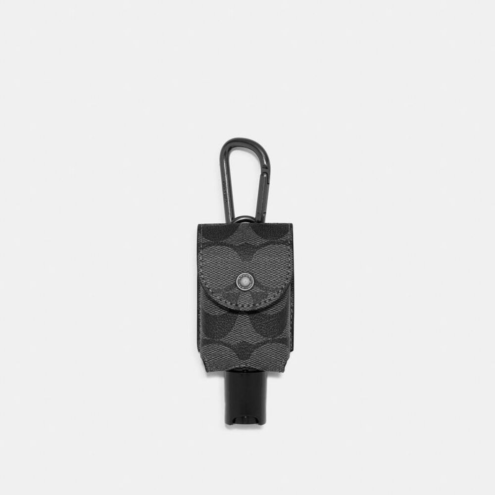 NWT Coach Outlet Hand Sanitizer Holder In Signature Canvas - Picture 1 of 2